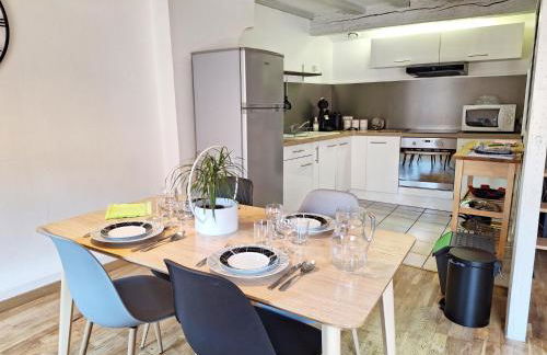 La Porte de la Dombes - centre ville - 50m2 - classé 3 étoiles - Foto 3