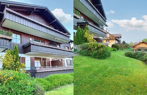 Lindners Hideaways - Bergnest Lodge - Bergblick Fewo 6 Pers Balkon Garten Hund Ski Unterkunft Luftkurort Oberreute nähe Buchenegger Wasserfälle Eistobel Bodensee - Foto 31