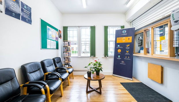 Sala de estar do lobby