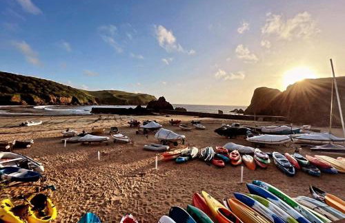 9 The Downs, Thurlestone, South Devon on the coastal footpath overlooking Burgh Island - Foto 20