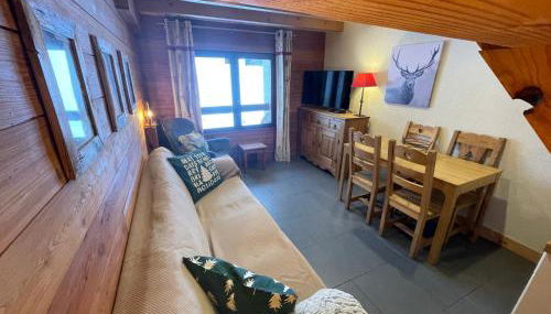 LE PASSE-MONTAGNE Bel appartement avec terrasse dans vieille ferme de montagne rénovée - Foto 3