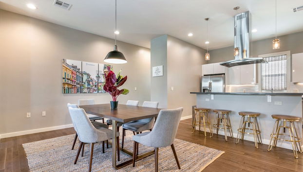 Essbereich im Zimmer