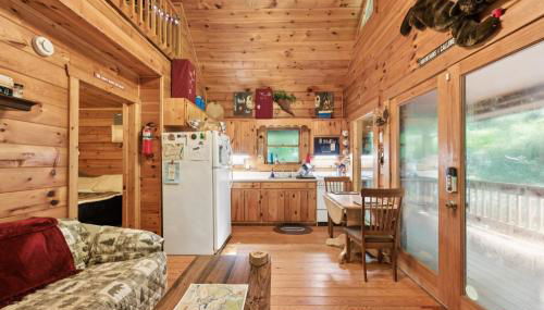 Cozy Creekside Cabin with Wraparound Porch home - Foto 2