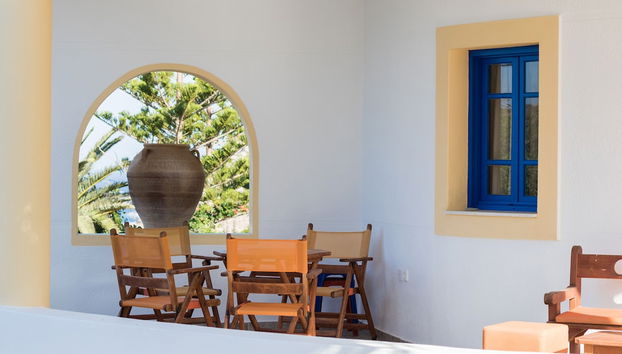 Zona de estar del vestíbulo