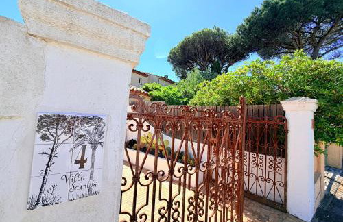 Villa climatisée, Golfe Saint Tropez, 12 pers, 4 suites, Piscine chauffée, Hammam, Spa, Billard, Pétanque, Wifi professionnel haut débit - Photo 9
