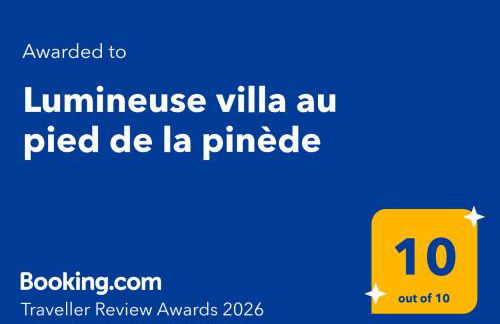 Lumineuse villa au pied de la pinède - Foto 27