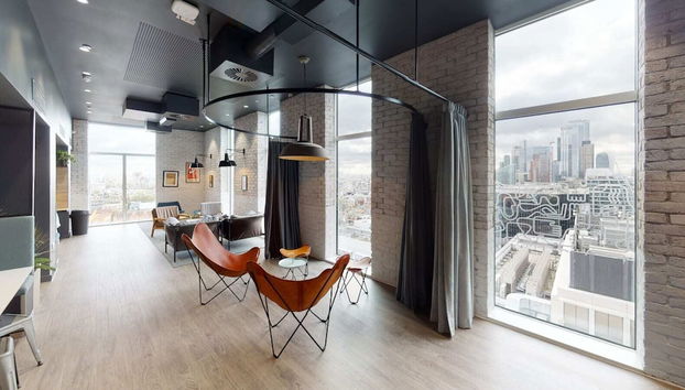 Zona de estar del vestíbulo