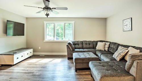 Cabin with Dock and Porch Across from Balsam Lake - Photo 2