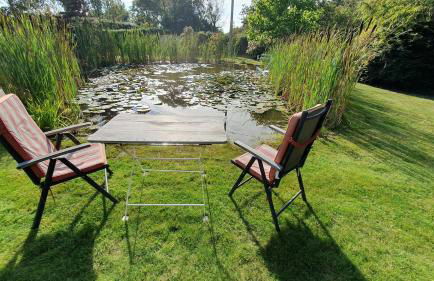 Large private home with small lake and garden - Photo 20