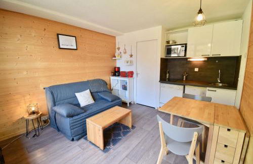 STUDIO CABINE COSY TRÈS CALME RÉSIDENCE ALPAGES 2 AU PIED DES PISTES - Photo 2