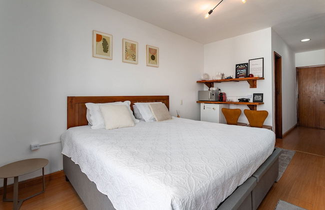 (902-B) Studio com Vista Mar e Comodidades - Foto 4