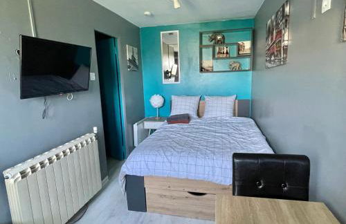 Studio cosy indépendant avec Jardin à Osny proche Cergy Pontoise - Foto 9