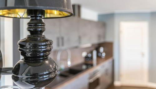 Modernes Holzhaus mit traumhaftem Deichblick - Foto 5, stove