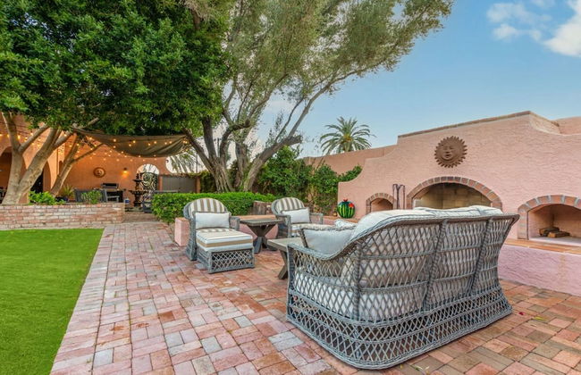 Historic Desert Rose Estate Pool Sauna Sleeps 12 - Foto 53