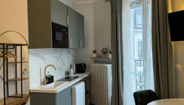 Studio de charme parisien - Foto 3, stove, minibar