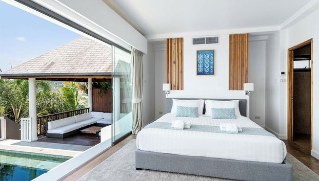 Serene Escape Villa in Chaweng - KBR20 - Foto 5, Habitación