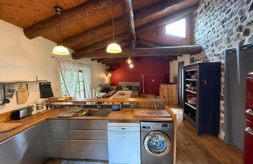 Gite LES SOURCES, 9 pers, 11 couchages - Arlempdes, classé un des plus beaux villages de France - Foto 25