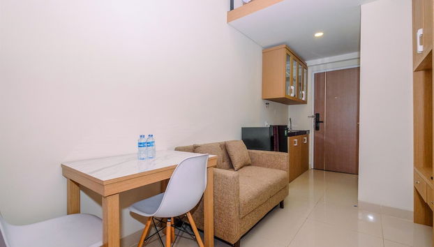 Cozy And Nice Studio Loft Apartment At Apple 1 Condovilla - Foto 4, Habitación