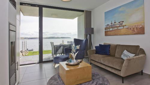 eigene Sauna, moderne Ferienwohnung in Wassernähe mit Meerblick - Ferienwohnung Heimathafen, gratis Nutzung vom AHOI Erlebnisbad und Sauna in Sellin - Foto 5