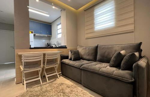 Lindo Apto Mobiliado próximo a praia em Santos - Foto 11