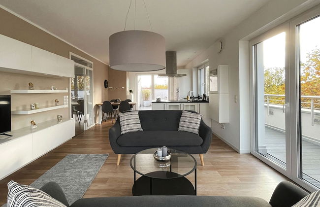 Modernes Apartment über den Dächern von Osnabrück - Foto 15