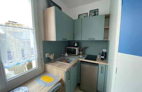 REF 114 Port-Louis studette avec vue sur jardin - Foto 2