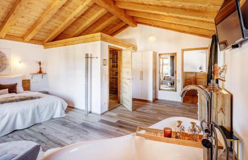 Landhaus Trinis - Kleine Kaffee Tee Theke mit Kühlschrank - Parkplatz - Foto 5