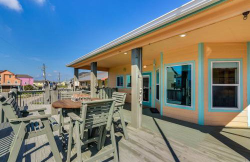 Ocean-View Balcony! Coastal Haven in Crystal Beach - Foto 22