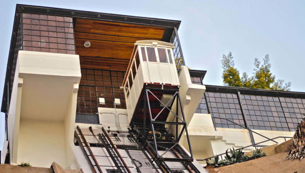 Un des funiculaires de Valparaiso