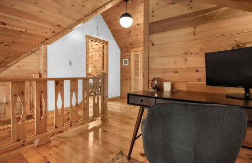 Lakefront Log Cabin, Private Lake Access w/Peloton - Foto 69