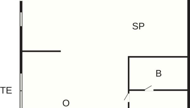 4 Person Holiday Home in Allinge - Foto 2, Plano