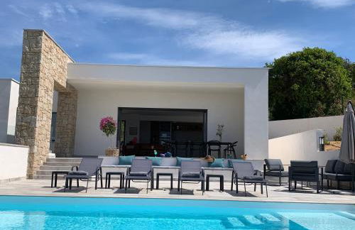 LES VILLAS DU DOMAINE NAPOLEON CORSICA vue mer et piscine - Foto 28