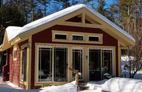 Red Cabin & Sauna on Lake Monomonac - Foto 2