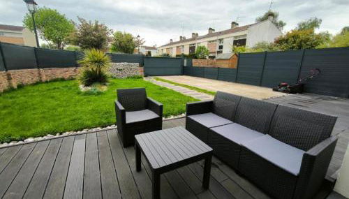 Havre de Paix avec Jardin privatif et Parking Gratuit à 15 min de Versailles - Foto 5