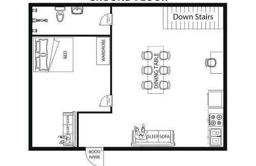 Spacious, central 3 room flat with gym & play area - Foto 40