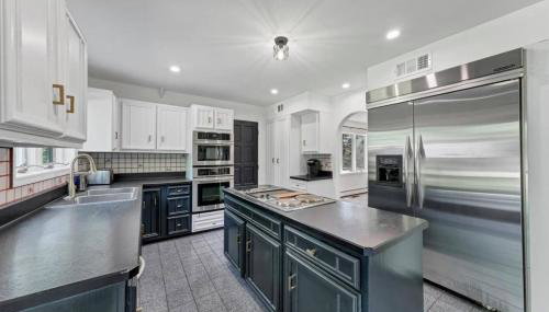 Mediterranean villa hot tub fire place•fire pit - Foto 5