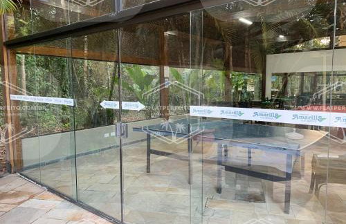 Flat Perfeito Flat Amarilis em Riviera São Lourenço com café da manhã e enxoval completo toalhas praia e piscina com trocas - Foto 45