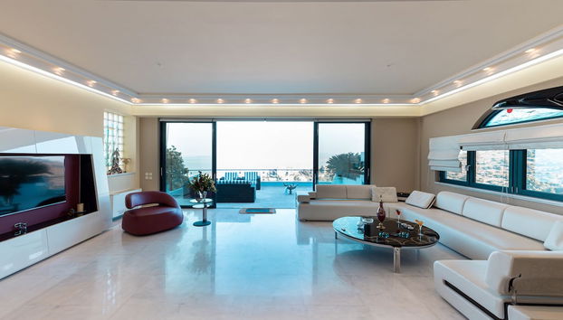 Sitzecke in der Lobby