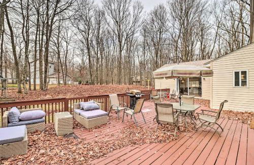 Game Room and Lake Access Albrightsville Home! - Foto 34