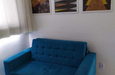 Apartamento mobiliado, dois dormitórios, praia Ponta de Campina - Foto 5