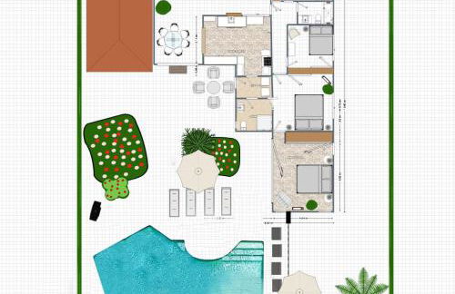 Private Pool 4BR Family Retreat - Patio, Outdoor Dining, BBQ Grill, & Free Parking - Sleeps 8 - Foto 64