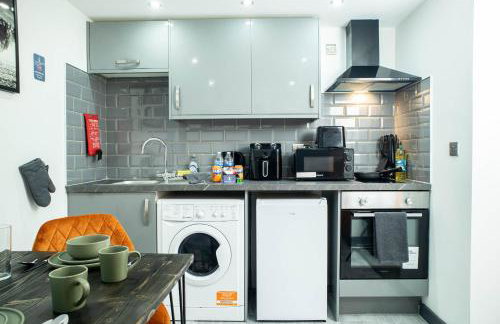 City Centre Studio With Self Check-In Washer Dryer Netflix & WiFi - Foto 3