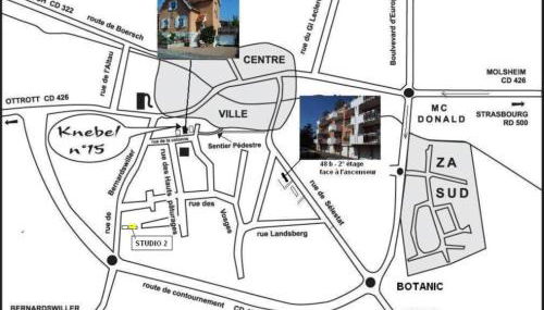 Locations Vacances Obernai Studio - Foto 4