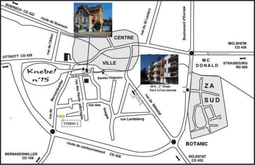 Locations Vacances Obernai Studio - Foto 4