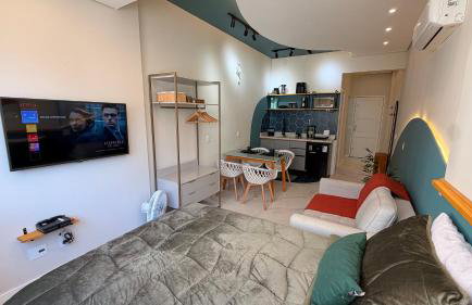 Studio Premium e sofisticado com lazer no Rooftop - Centro do Rio - Foto 68