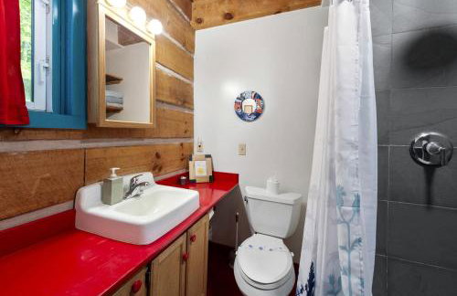 Beautiful Rustic Cabin Surrounded by Nature with Incredible Views and a Wrap-Around Deck for an Amazing Glamping Experience in Marshall, NC - Foto 18