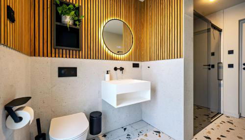 SKAN-PARK - Traumhafte Suiten direkt am Bärwalder See - Foto 3, Shower