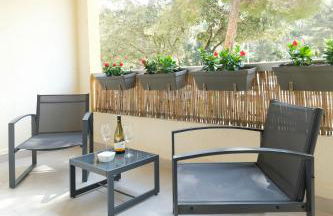 Studio rénové, 5mn plage, terrasse, clim, vélos - Foto 16