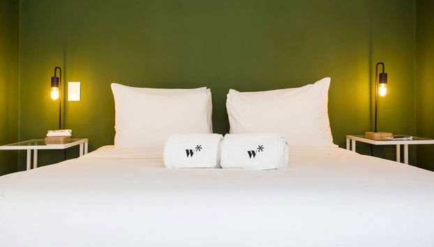 w Artistic 2BR With Rooftop Pool Casco Antiguo - Foto 4, Habitación