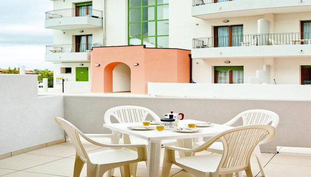 Holiday Flat Galeria Gran Mado in Caorle - Foto 5, Balcón